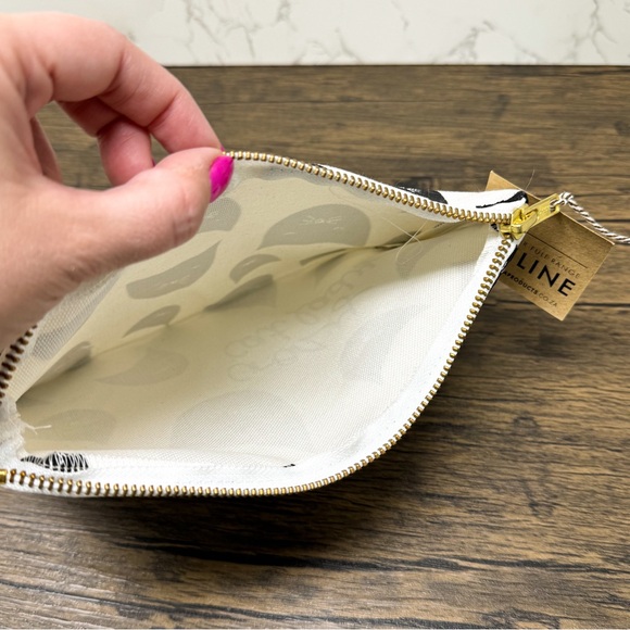 Crazy Cat Lady canvas zippered pouch, Zane Products fabric pouch - Picture 7 of 9